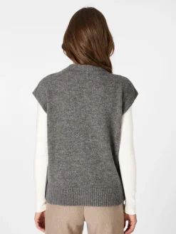 Damen-Strickweste Alpaka