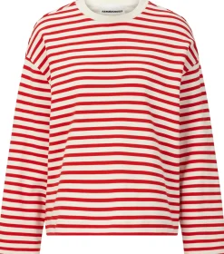 Damen-Sweatshirt gestreift