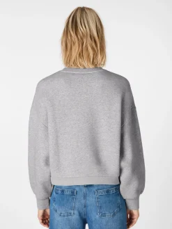 Damen-Sweatshirt mit Stickerei