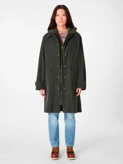 Damen-Trenchcoat 2in1 mit Weste
