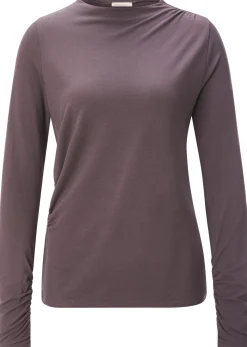 Damen-Viskoseshirt Piqué