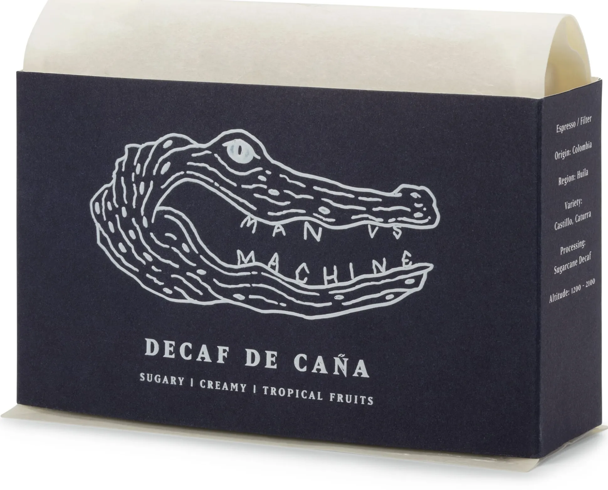Decaf de Caña, ganze Bohne