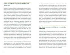 Der Wolf und wir