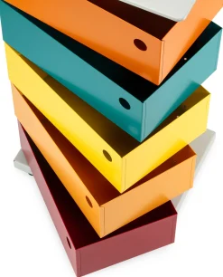 Drehladen-Container Stahlblech 5-fach Polychrom Bruno