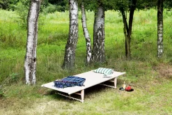 Faltbett Buchenholz