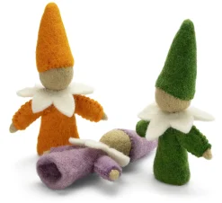 Fingerpuppen Zwerge Filz