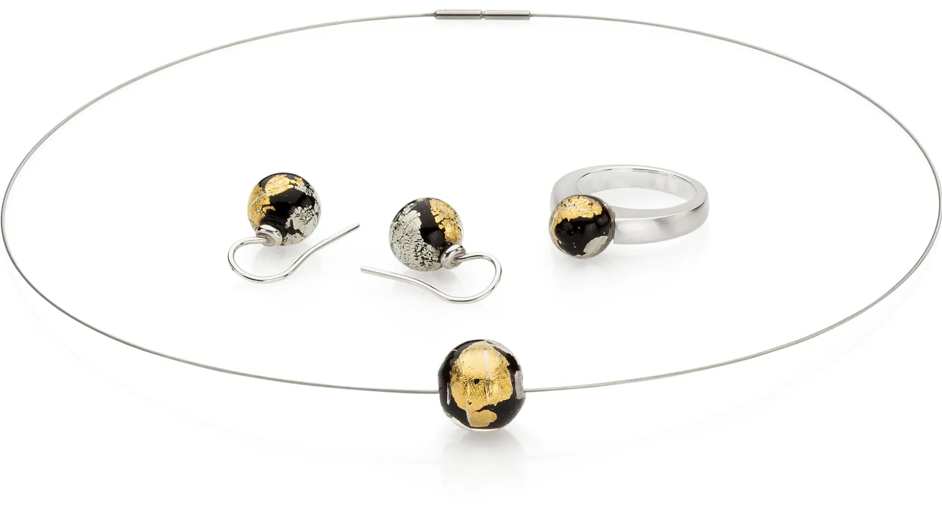 Fingerring Muranoglasperle
