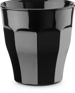 Französisches Kaffeeglas schwarz
