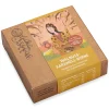 Ganache-Schokolade Walnuss-Karamell-Birne
