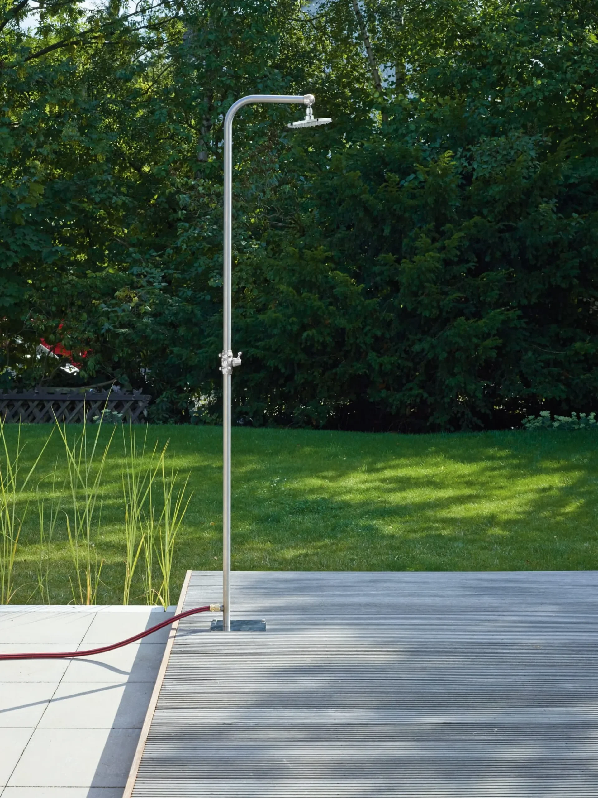 Gartendusche Edelstahl