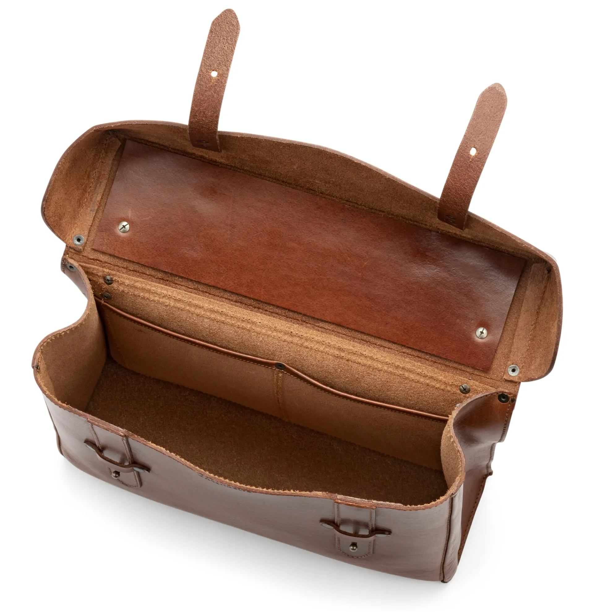 Gepäckträgertasche Rindleder
