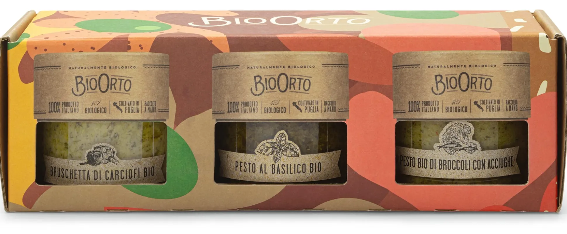 Geschenkset Bio-Pestos und Bio-Aufstrich