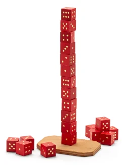 Geschicklichkeitsspiel Würfelturm