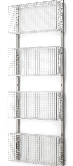 Gitterkorb zu Regalsystem Inox