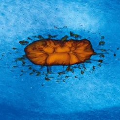 Glasschale mundgeblasen