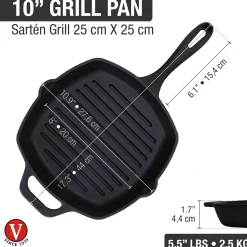 Grillpfanne Gusseisen
