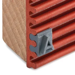 Handstempel Buchenholz