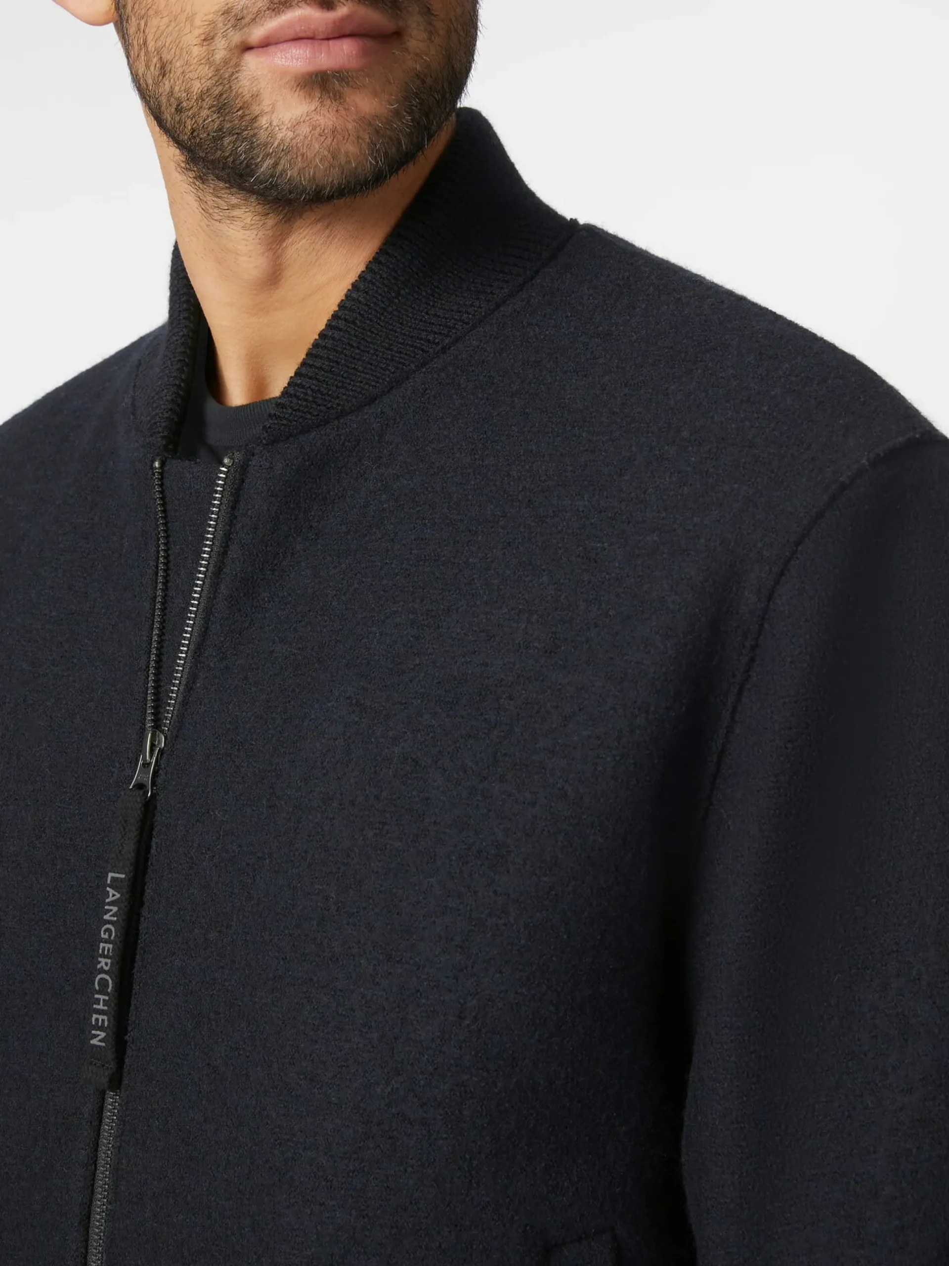Herrenblouson Wolle