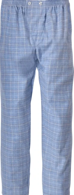 Herren-Flanellpyjama kariert