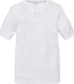 Herren-Henley-Shirt Halbarm