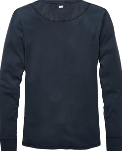 Herren-Henley-Shirt Langarm
