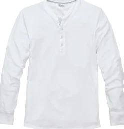 Herren-Henley-Shirt Langarm