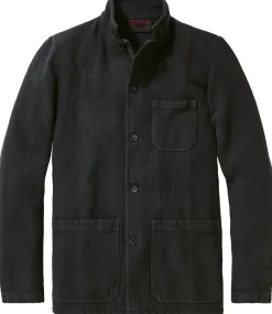 Herrenjacke Baumwolle und Leinen