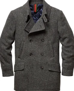 Herrenjacke Doppelreiher