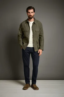 Herrenjacke gewachst