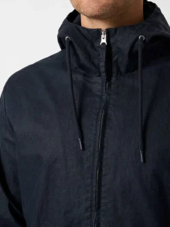 Herren-Kapuzenjacke Leinen