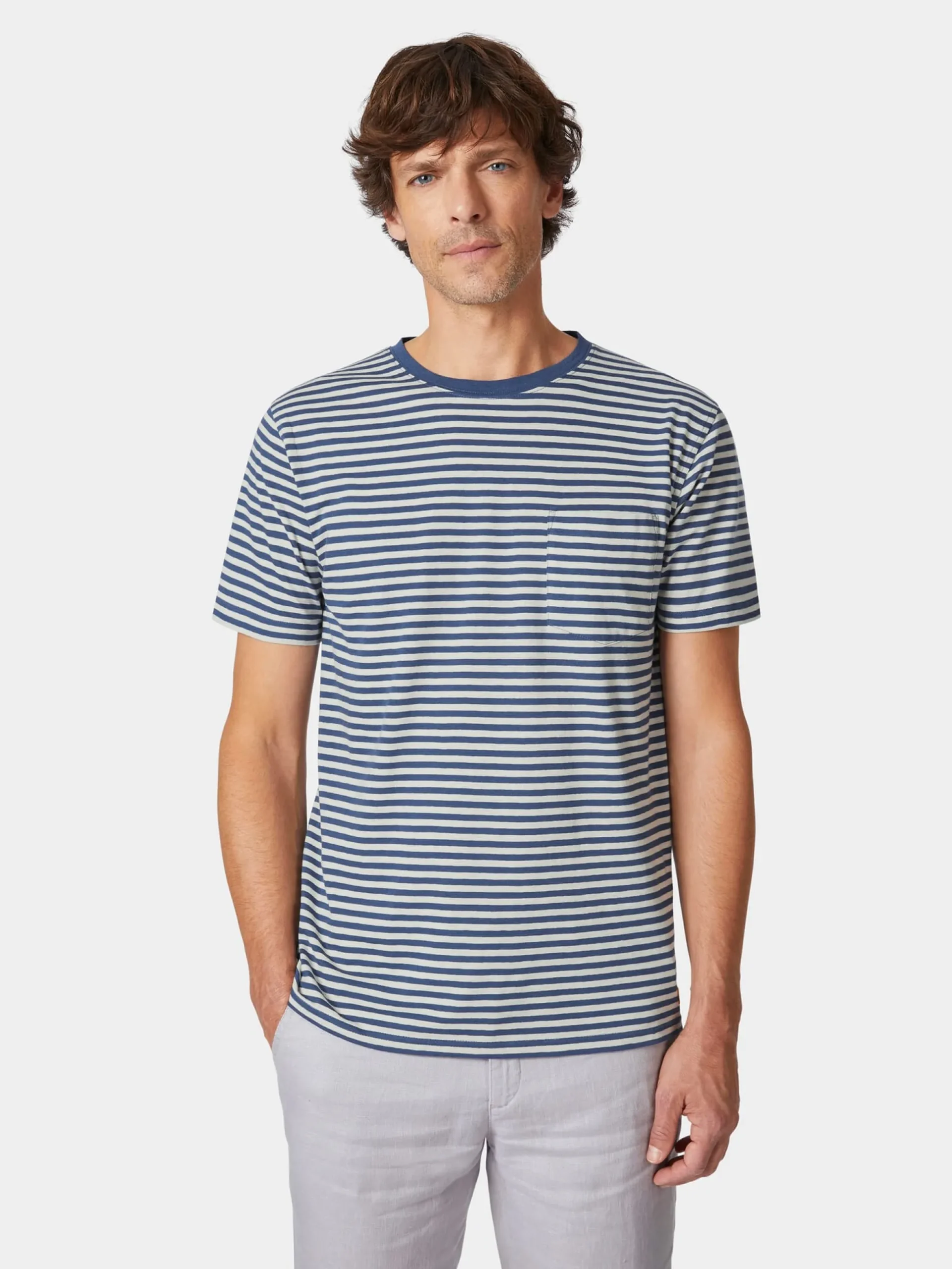 Herren-Ringel-T-Shirt