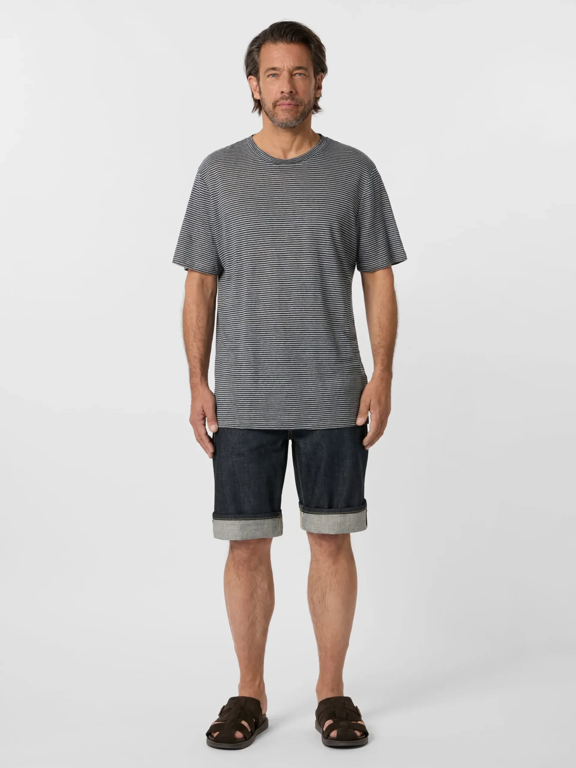 Herrenshirt geringelt