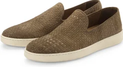 Herren-Slipper geflochten