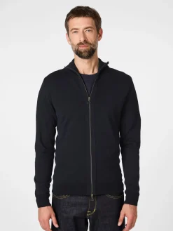 Herren-Strickjacke mit Zip