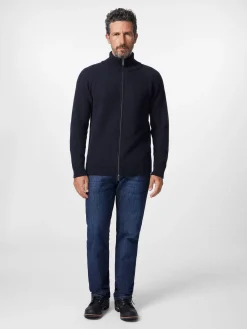 Herren-Strickjacke Zip