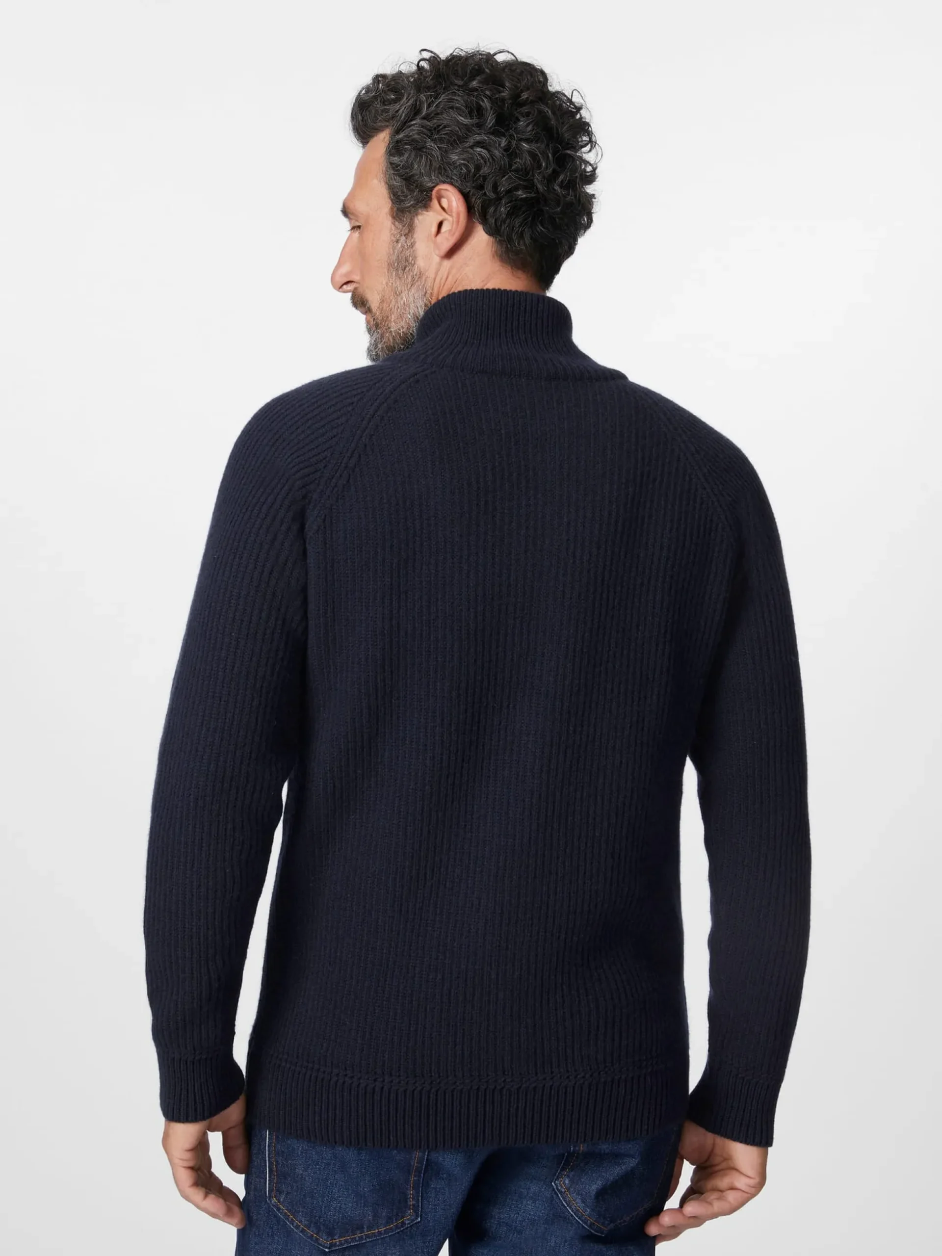 Herren-Strickjacke Zip