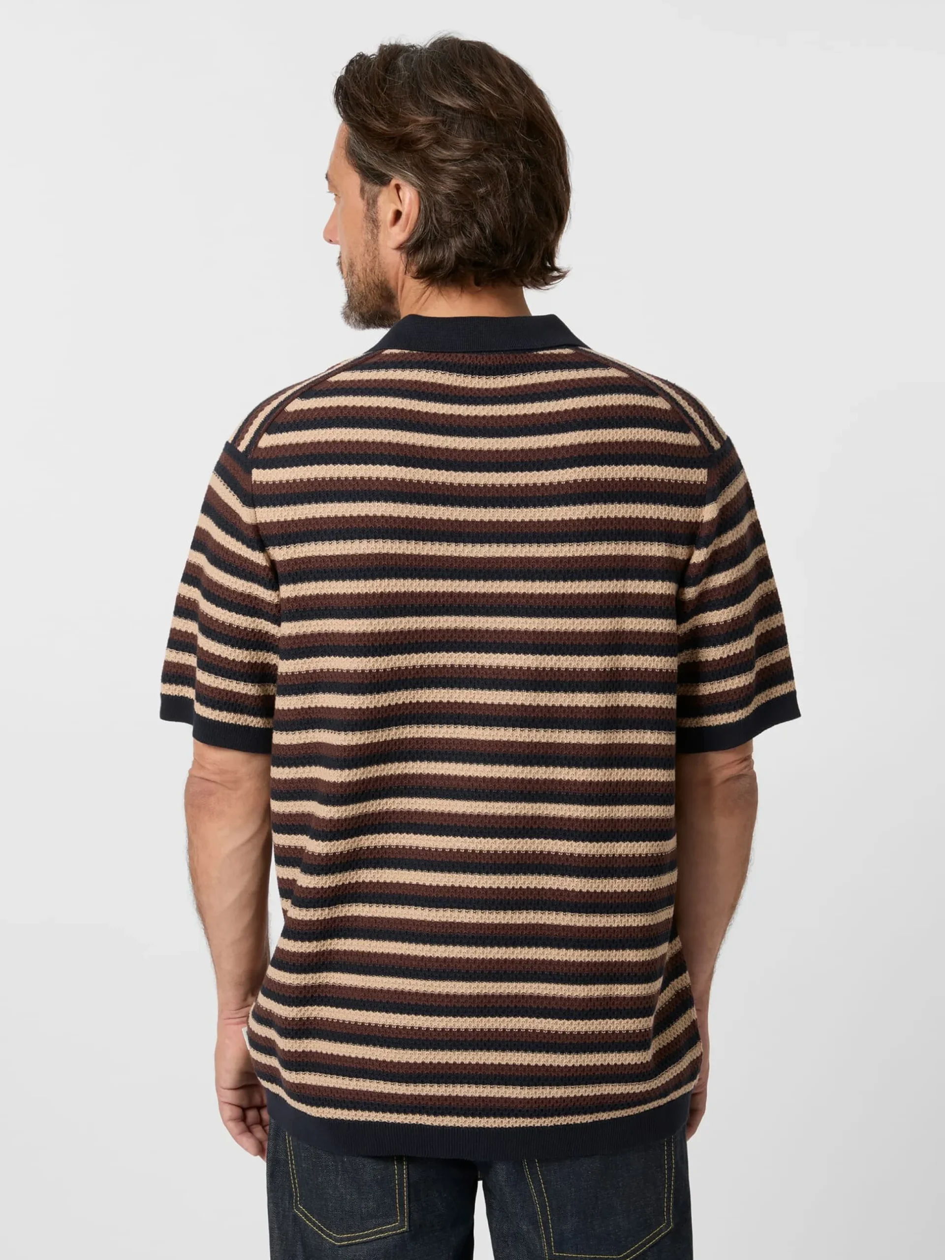 Herren-Strickpolo