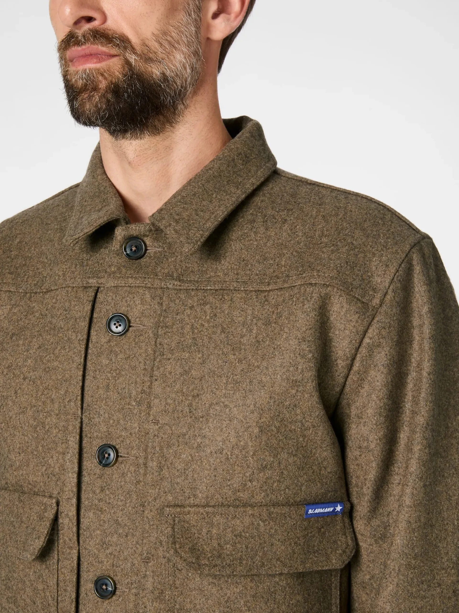 Herren-Wollblouson