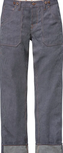 Herren-Workerpants gestreift