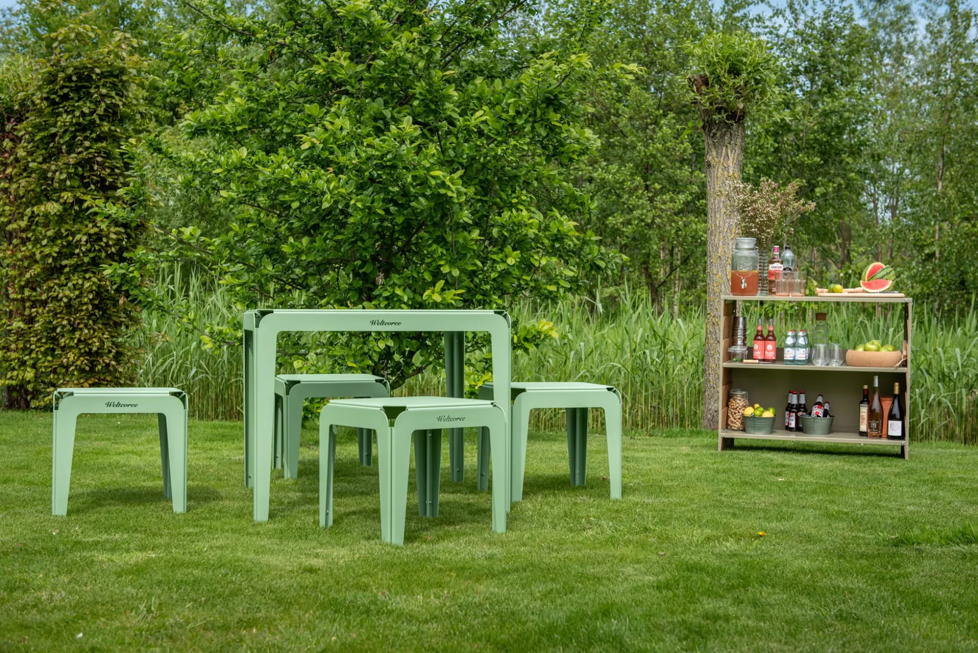 Hocker Bended Stool
