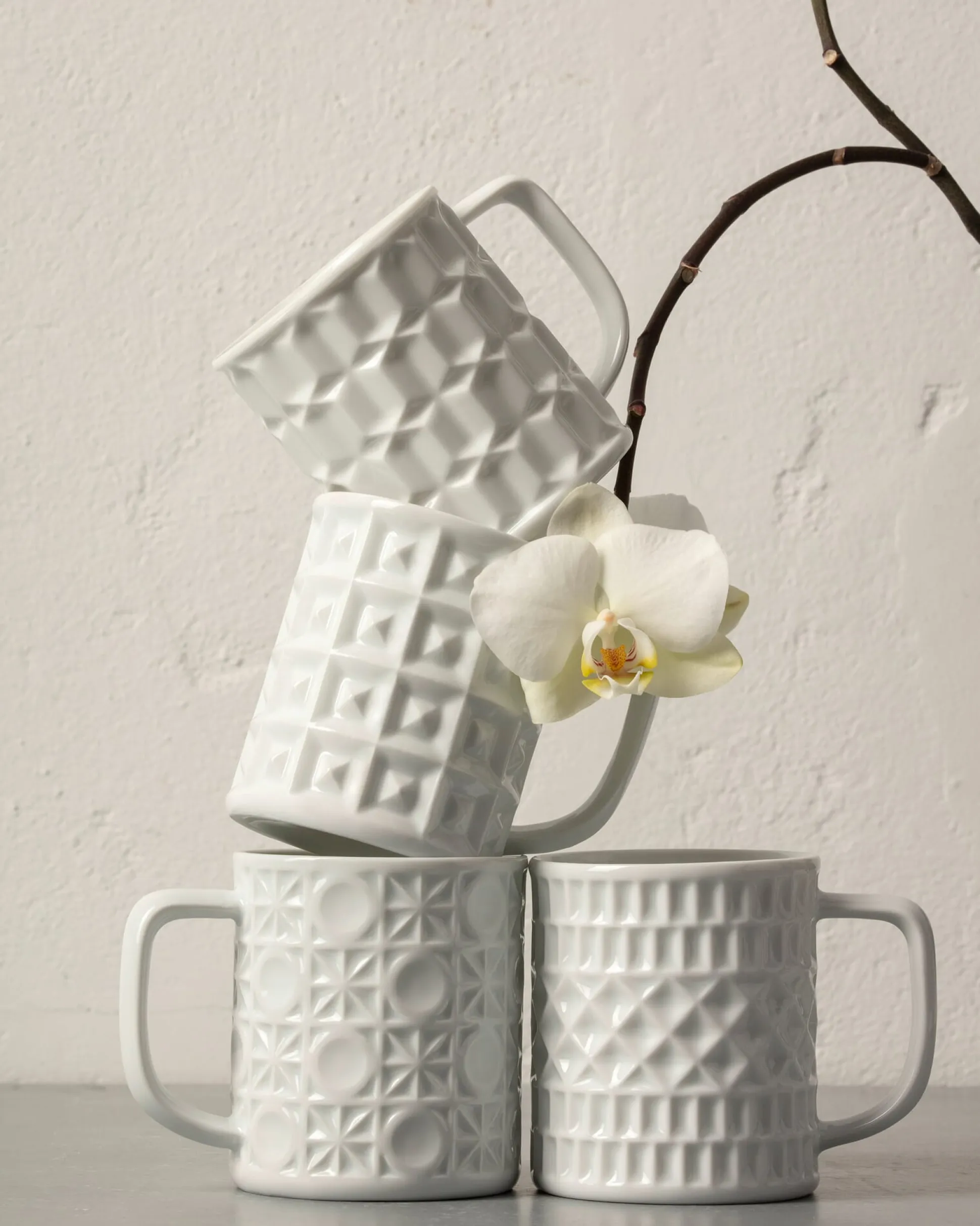Kaffeetasse Relief