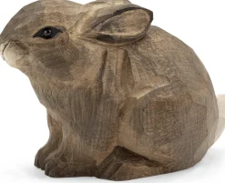 Kaninchen Lindenholz handgeschnitzt
