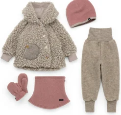 Kinder-Jacke Wollplüsch
