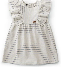 Kinder-Kleid Baumwolle-Leinen