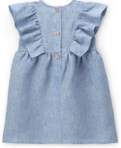 Kinder-Kleid Leinen