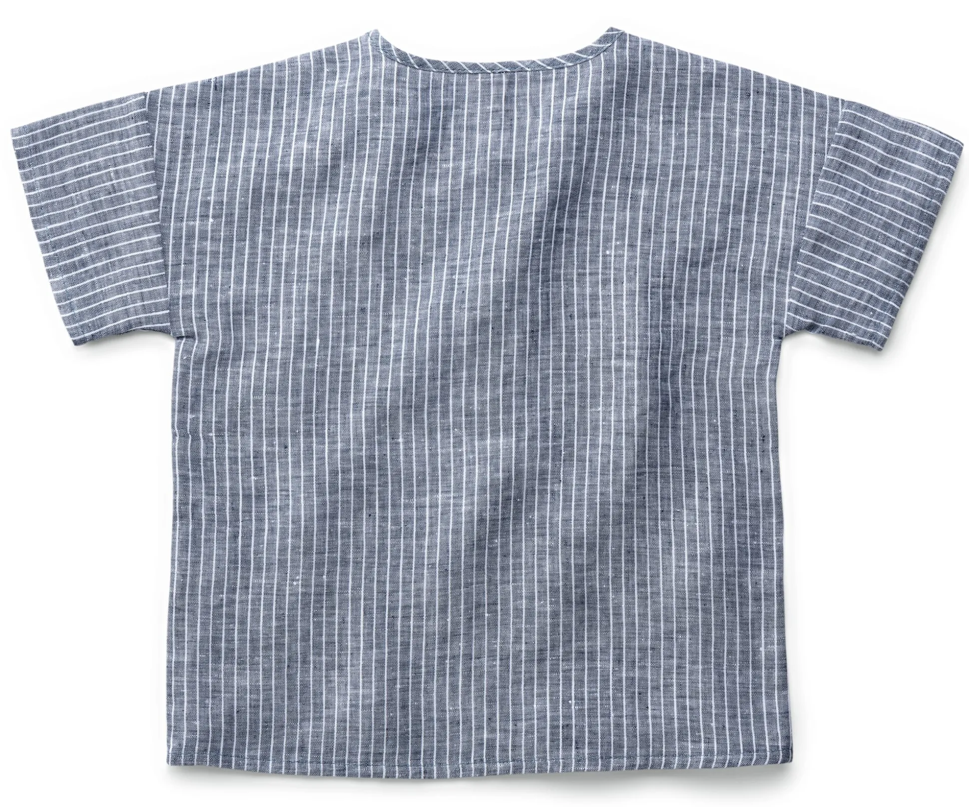 Kinder-T-Shirt Leinen gestreift