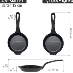 Kleines Pfännchen Gusseisen