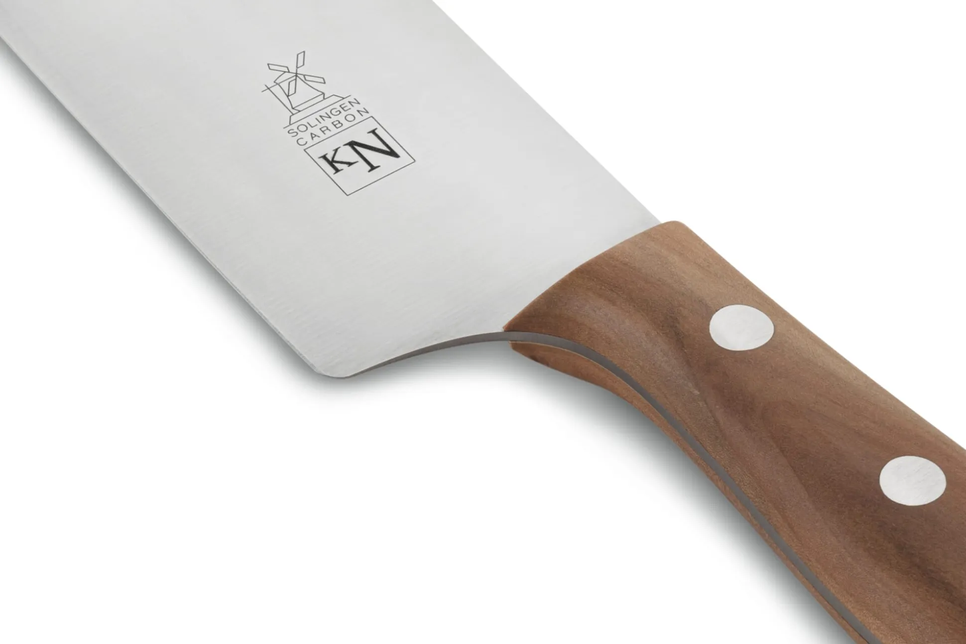 Kochmesser K Nakiri HRC 60 blaugepließtet
