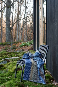 Lammwolldecke Naturtöne Fri