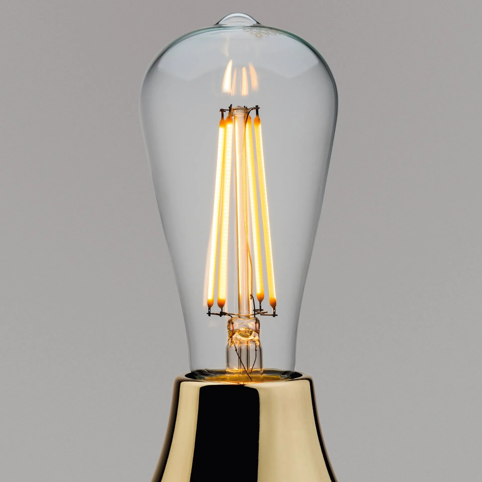 LED-Filament-Rustikalampe E27